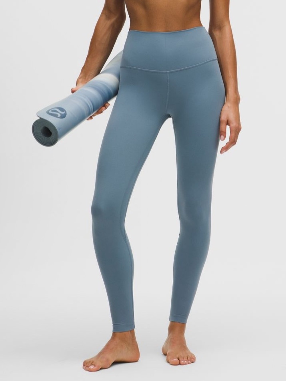 lululemon Align High-Rise Pant 25'' Leggings in Steel Blue Size 4